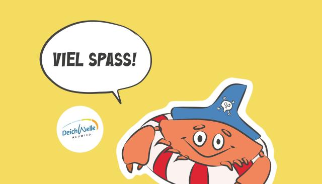 Cartoon mit Sprechblase Viel Spaß!